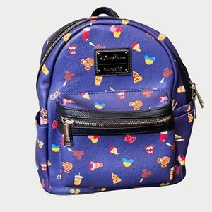 Retired 2018 Loungefly Disney Parks Food Icons Mini Backpack